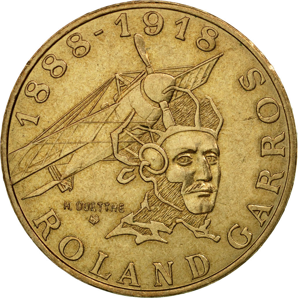 Coin, France, 10 Francs, 1988, Paris, EF(40-45), Gold, KM:965c