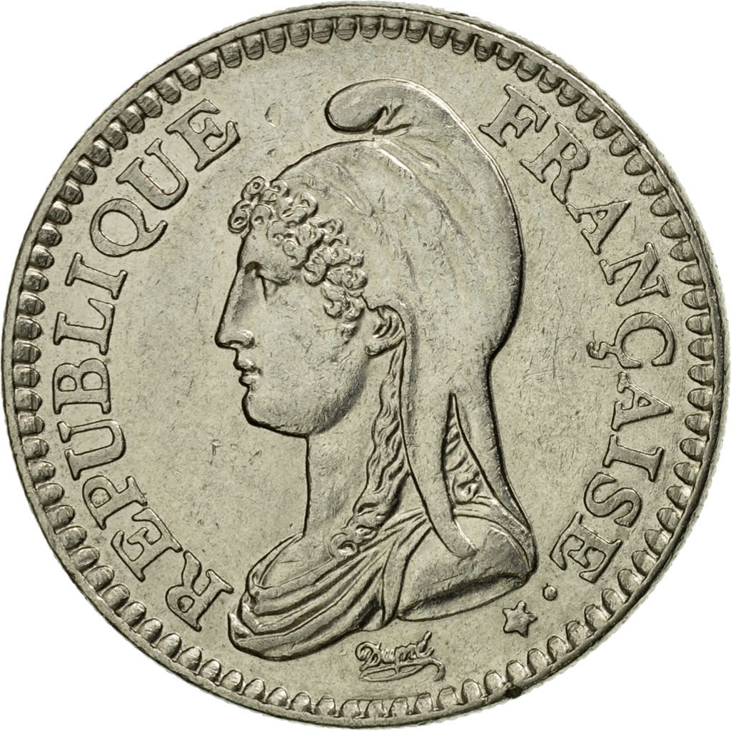 Coin, France, République, Franc, 1992, Paris, AU(50-53), Nickel, KM:1004.1