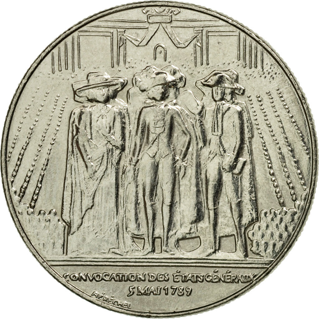 Moneda, Francia, États généraux, Franc, 1989, Paris, EBC, Níquel, KM:967, Le