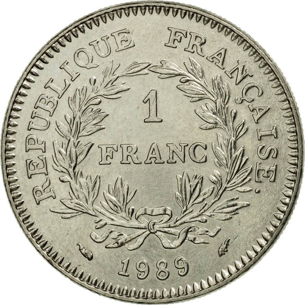 Moneda, Francia, États généraux, Franc, 1989, Paris, EBC, Níquel, KM:967, Le