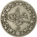 Monnaie, Égypte, Abdul Hamid II, 5/10 Qirsh, 1906/AH1293, Misr, TTB