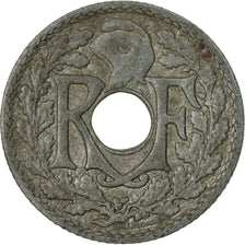 Moneta, Francia, 10 Centimes, 1941, Paris, BB, Zinco, KM:895, Le Franc:F.140