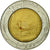 Moneta, Italia, 500 Lire, 1988, Rome, MB+, Bi-metallico, KM:111
