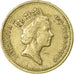 Coin, Great Britain, Elizabeth II, Pound, 1989, VF(20-25), Nickel-brass, KM:959
