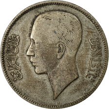 Coin, Iraq, Ghazi I, 50 Fils, 1938/AH1357, EF(40-45), Silver, KM:104