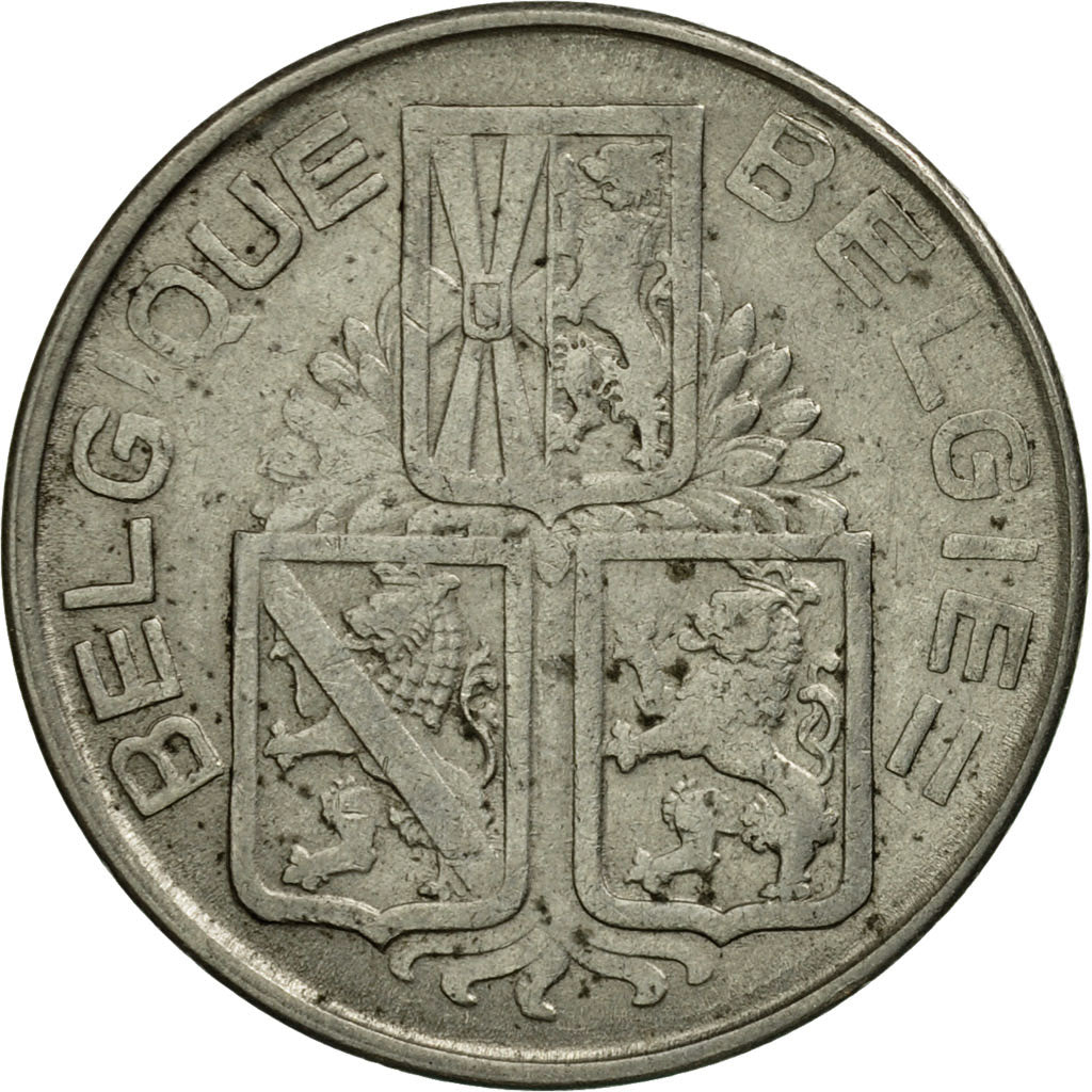 Munten, België, Franc, 1939, FR+, Nickel, KM:119