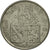 Moneta, Belgia, Franc, 1939, VF(30-35), Nikiel, KM:119