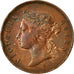 Coin, Straits Settlements, Victoria, Cent, 1872, VF(20-25), Copper, KM:9