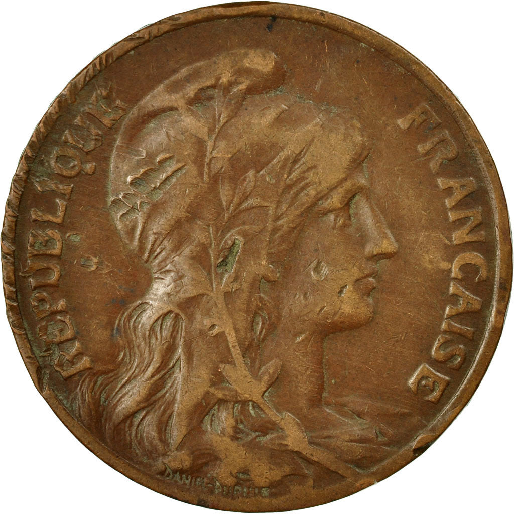 Monnaie, France, Dupuis, 10 Centimes, 1912, Paris, TB, Bronze, KM:843, Le