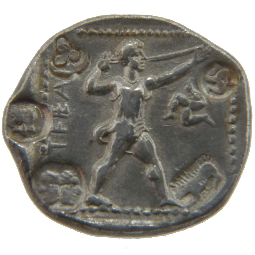 Pamphylia, Aspendos (around 370 Bf JC), Stater, AU(55-58), Silver, 10.70