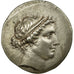 Coin, Aeolis, Kyme (190 Av. JC), Kyme, Amazon, Tetradrachm, AU(55-58), Silver