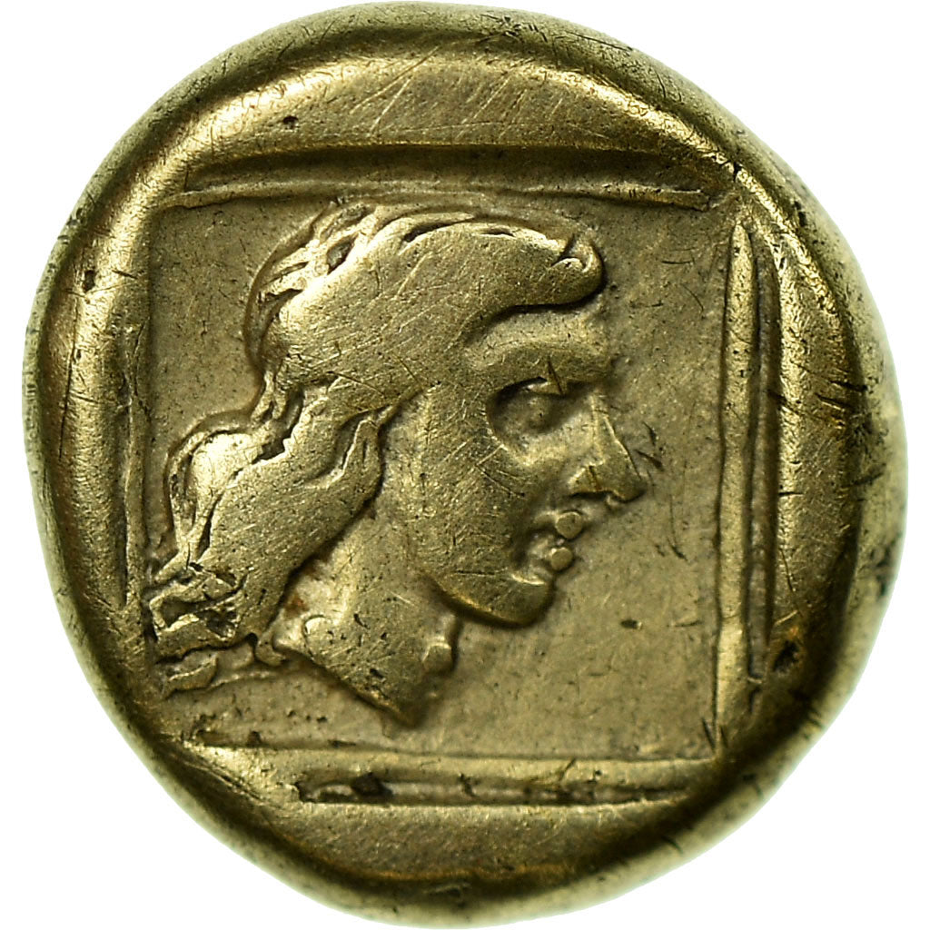 Coin, Lesbos, 480-350 Bf JC, Lesbos, 480-350 Bf JC, Apollo, Hekte, EF(40-45)