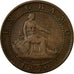 Coin, Spain, Provisional Government, Centimo, 1870, Madrid, EF(40-45), Copper