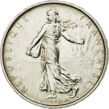Coin, France, Semeuse, 5 Francs, 1969, Paris, MS(60-62), Silver, KM:926