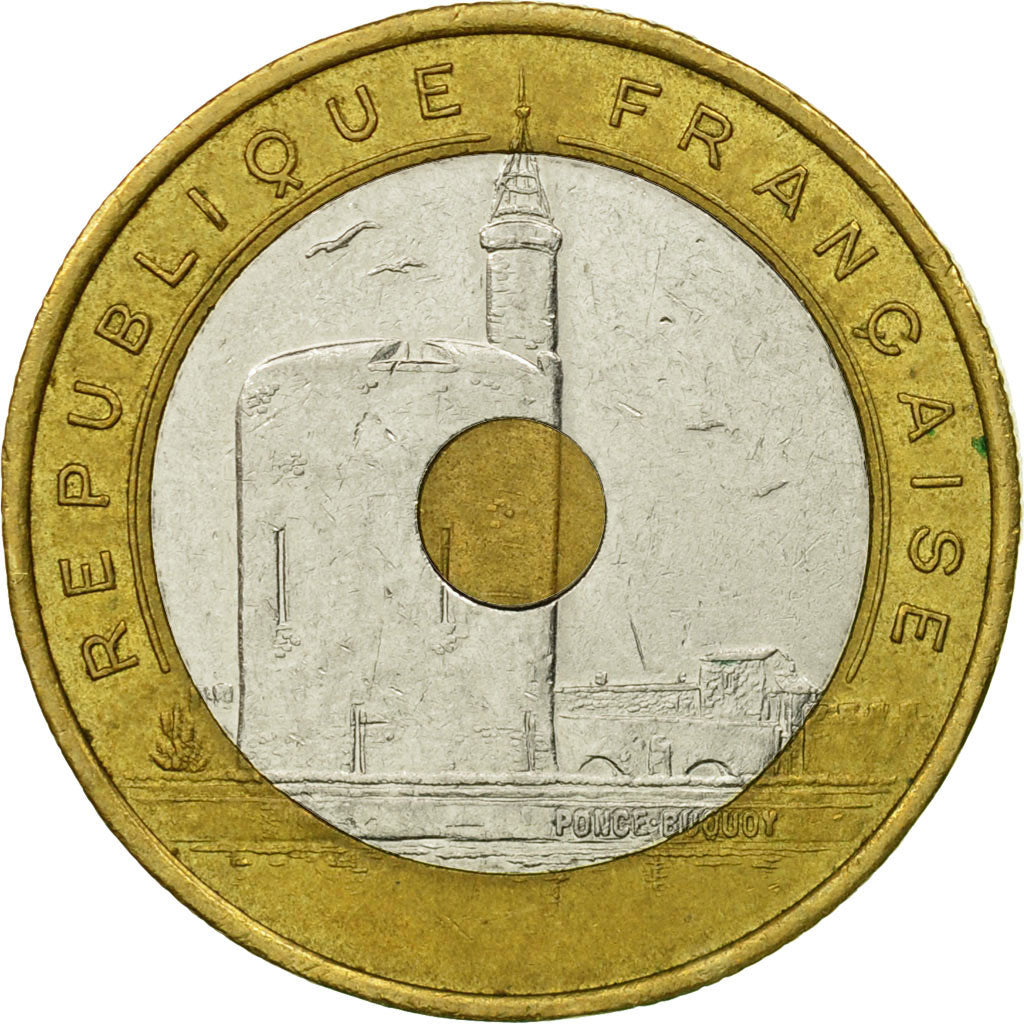 Coin, France, Jeux Méditerranéens, 20 Francs, 1993, Paris, VF(30-35)