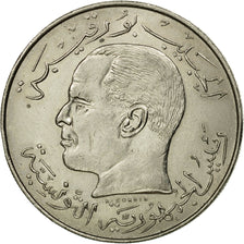 Moneda, Túnez, 1/2 Dinar, 1968, Paris, MBC, Níquel, KM:291