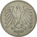 Coin, GERMANY - FEDERAL REPUBLIC, 5 Mark, 1983, Munich, EF(40-45), Copper-Nickel