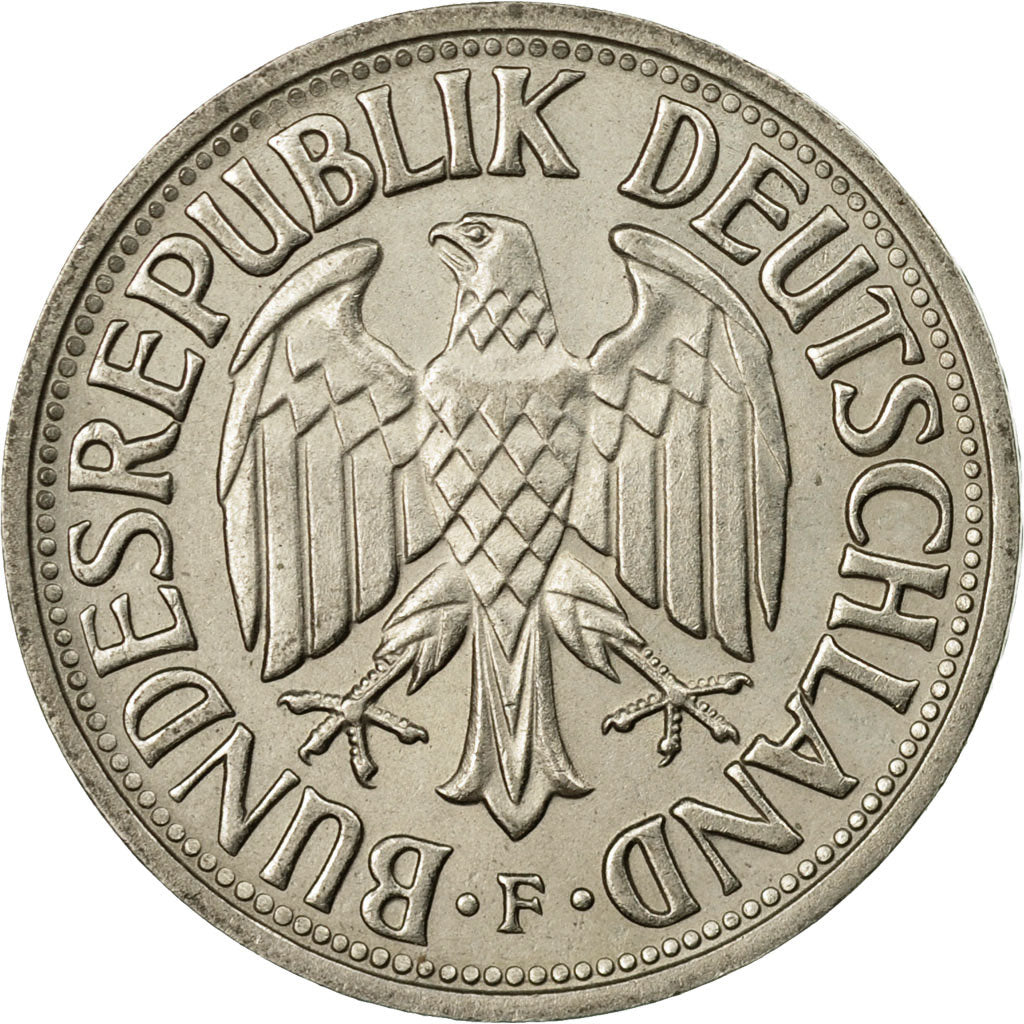 Coin, GERMANY - FEDERAL REPUBLIC, Mark, 1950, Stuttgart, AU(50-53)