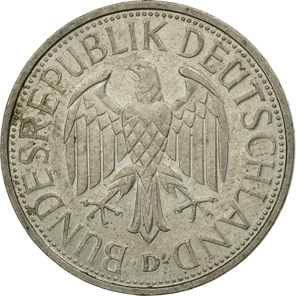 Münze, Bundesrepublik Deutschland, Mark, 1988, Munich, SS, Copper-nickel