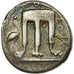 Moneda, Bruttium, Crotone (550-480 Bf JC), Stater, Kroton, MBC, Plata