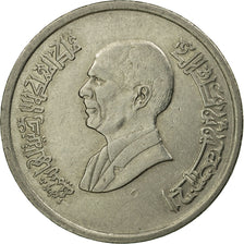 Monnaie, Jordan, Hussein, 5 Piastres, 1996/AH1416, TTB, Nickel plated steel