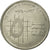 Moneta, Jordania, Hussein, 5 Piastres, 1993/AH1414, VF(30-35), Nickel