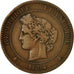 Moneta, Francja, Cérès, 10 Centimes, 1894, Paris, VF(20-25), Bronze, KM:815.1