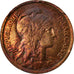 Munten, Frankrijk, Dupuis, 2 Centimes, 1919, Paris, FR+, Bronze, KM:841, Le