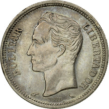 Coin, Venezuela, Bolivar, 1960, EF(40-45), Silver, KM:37a