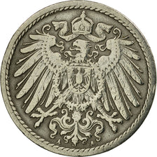 Coin, GERMANY - EMPIRE, Wilhelm II, 5 Pfennig, 1894, Berlin, VF(30-35)