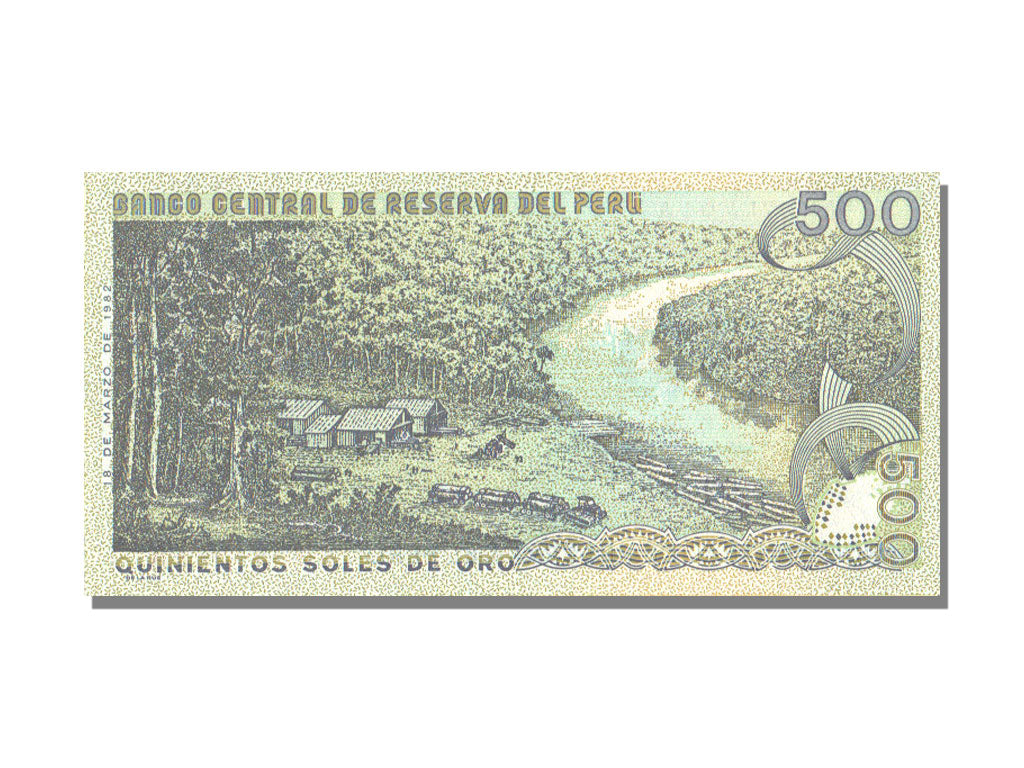 Peru, 500 Soles de Oro, 1982, KM #125A, 1982-03-18, UNC(65-70), A
