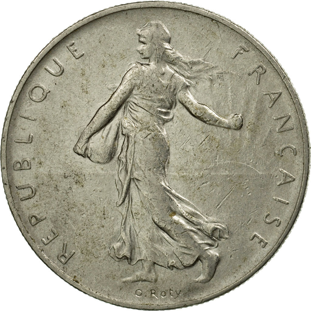 Coin, France, Semeuse, Franc, 1960, Paris, EF(40-45), Nickel, KM:925.1, Le