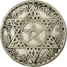 Coin, Morocco, Mohammed V, 100 Francs, AH 1372/1953, Paris, VF(30-35), Silver
