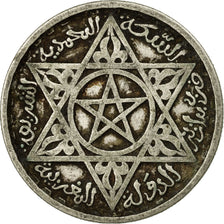Coin, Morocco, Mohammed V, 100 Francs, AH 1372/1953, Paris, EF(40-45), Silver