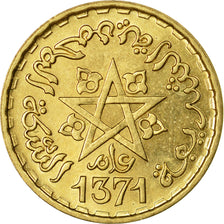 Coin, Morocco, Mohammed V, 10 Francs, AH 1371/1952, Paris, MS(60-62)