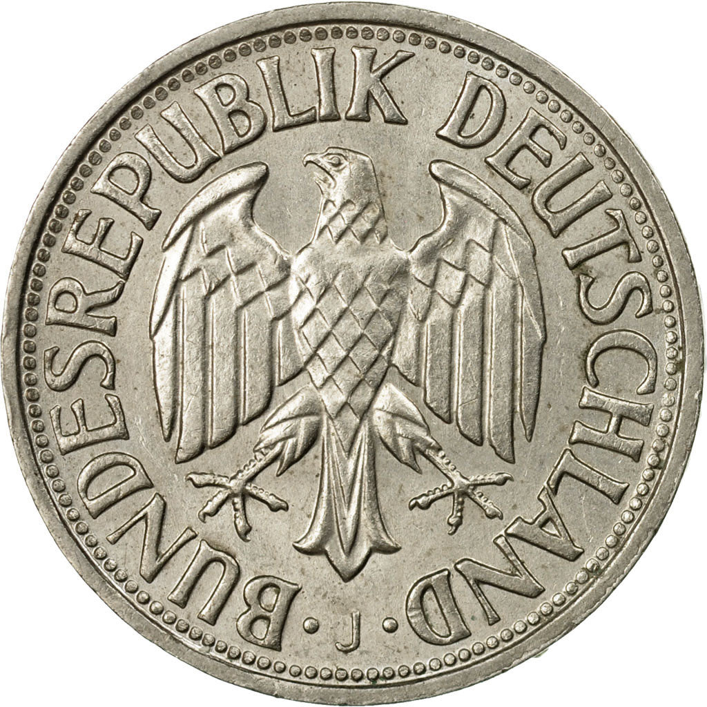 Münze, Bundesrepublik Deutschland, Mark, 1969, Hambourg, SS+, Copper-nickel