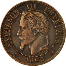 Coin, France, Napoleon III, Napoléon III, 2 Centimes, 1862, Bordeaux