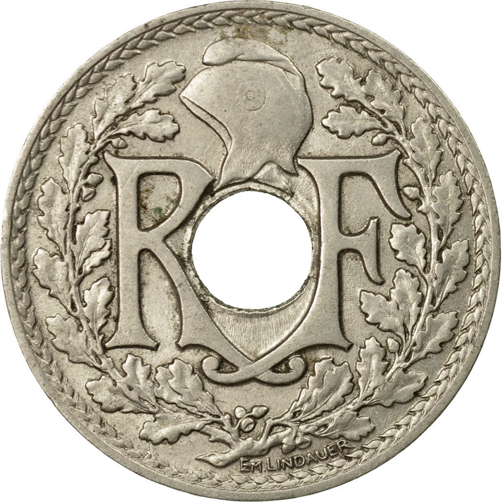 Coin, France, Lindauer, 25 Centimes, 1915, VF(30-35), Nickel, KM:867, Le