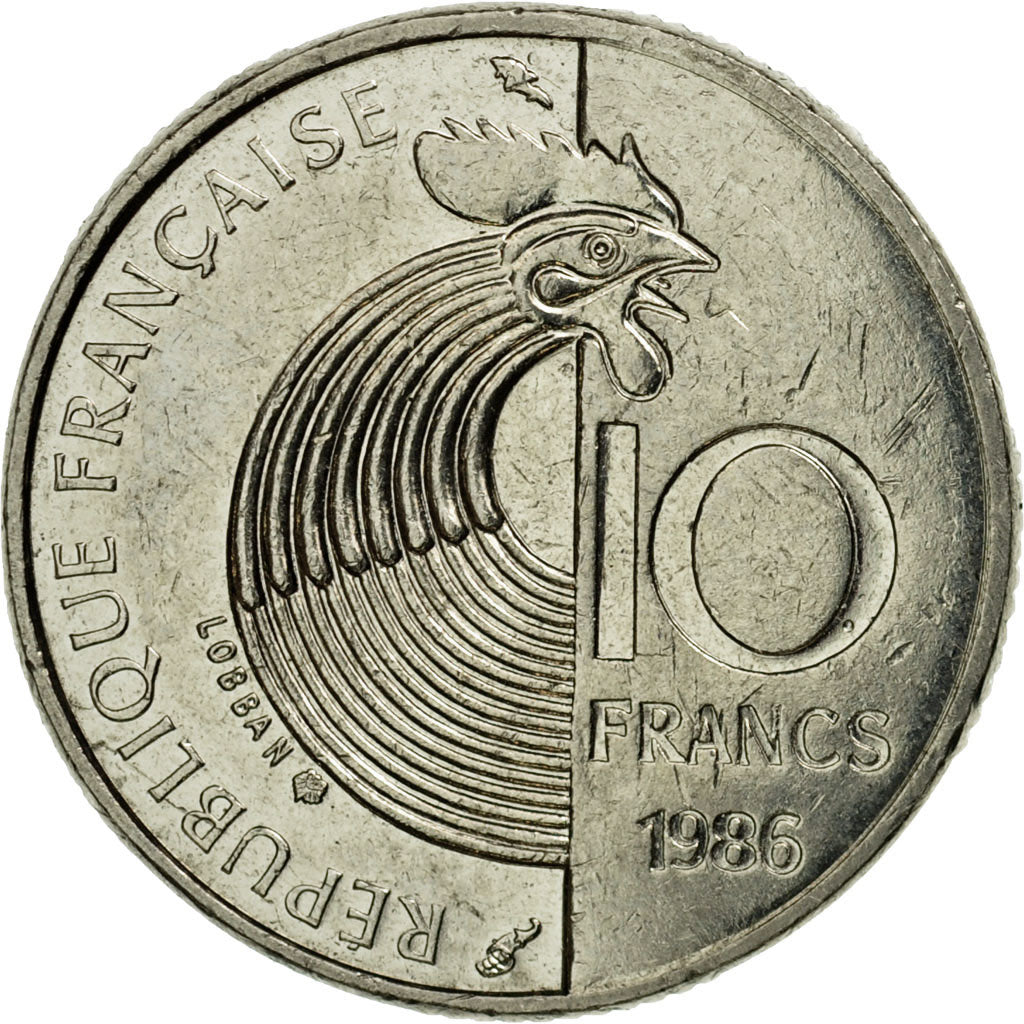 Monnaie, France, Schumann, 10 Francs, 1986, Paris, SUP, Nickel, KM:958, Le