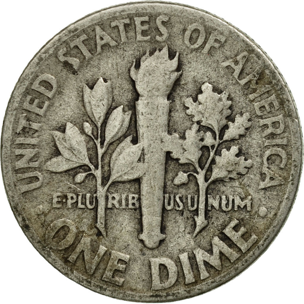 Monnaie, États-Unis, Roosevelt Dime, Dime, 1949, U.S. Mint, Philadelphie, TB+