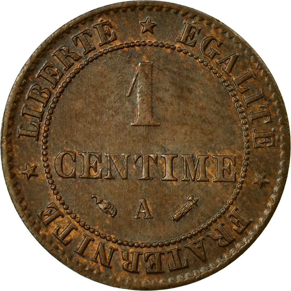 Coin, France, Cérès, Centime, 1895, Paris, MS(60-62), Bronze, KM:826.1, Le