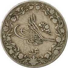 Coin, Egypt, Muhammad V, Qirsh, 1910/AH1327, Misr, EF(40-45), Copper-nickel