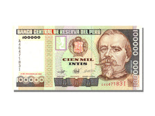 Peru, 100,000 Intis, 1989, KM #145, 1989-12-21, UNC(65-70), I