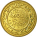 Monnaie, Tunisie, 20 Millim, 1996/AH1416, Paris, SUP, Laiton, KM:307