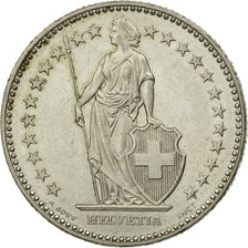 Coin, Switzerland, 2 Francs, 1983, Bern, EF(40-45), Copper-nickel, KM:21a.3