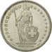 Coin, Switzerland, 2 Francs, 1983, Bern, EF(40-45), Copper-nickel, KM:21a.3