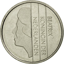 Coin, Netherlands, Beatrix, 10 Cents, 1995, EF(40-45), Nickel, KM:203