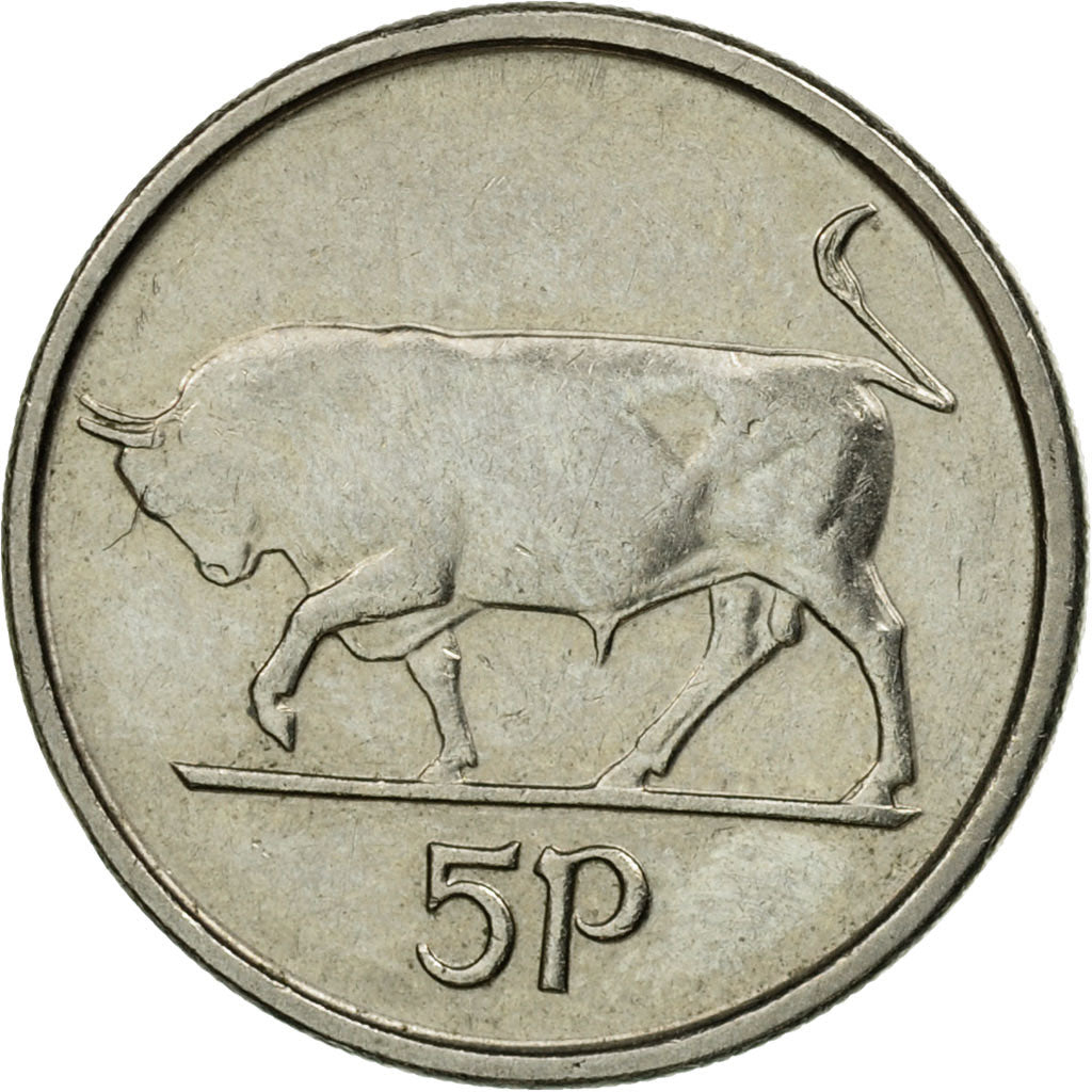Monnaie, IRELAND REPUBLIC, 5 Pence, 1994, TTB, Copper-nickel, KM:28