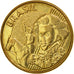 Monnaie, Brésil, 10 Centavos, 2006, SUP, Bronze Plated Steel, KM:649.2