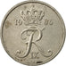 Coin, Denmark, Frederik IX, 10 Öre, 1966, Copenhagen, VF(30-35), Copper-nickel